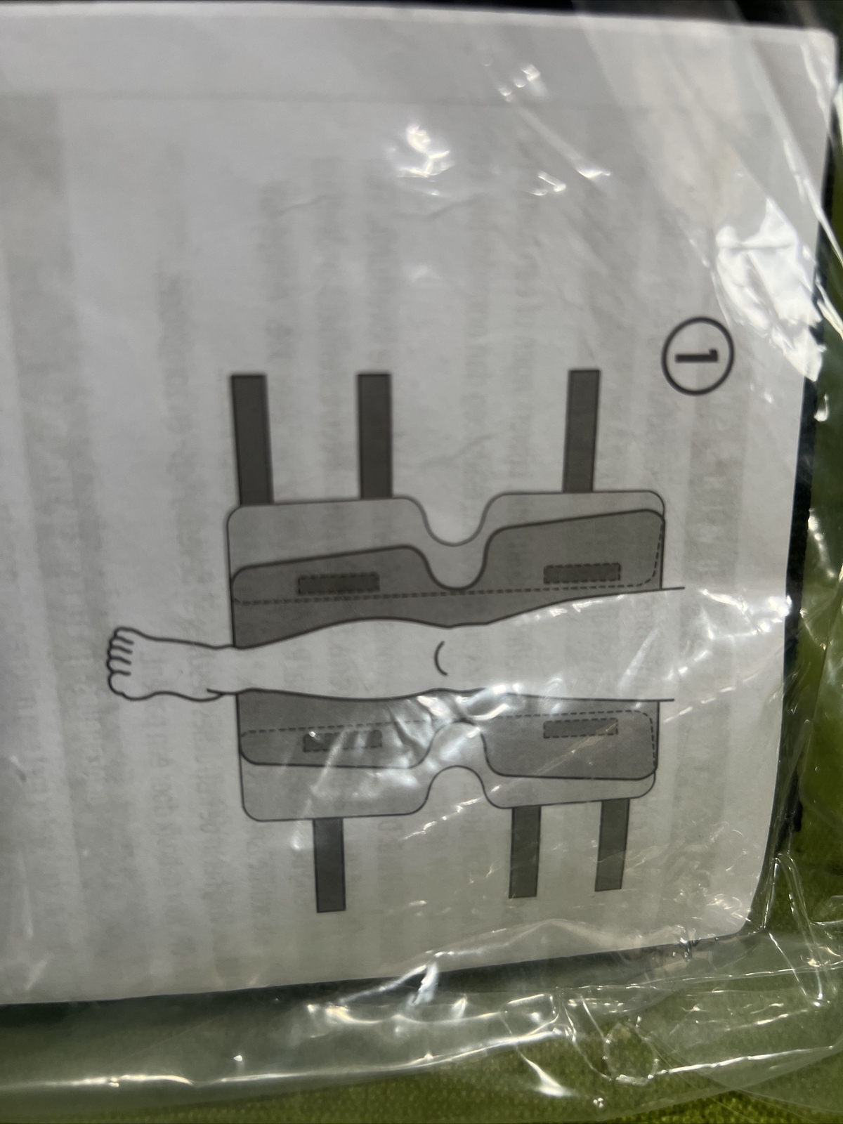 New BREG 18″ Tri Panel Knee Immobilizer, VP40105-030 New in Package