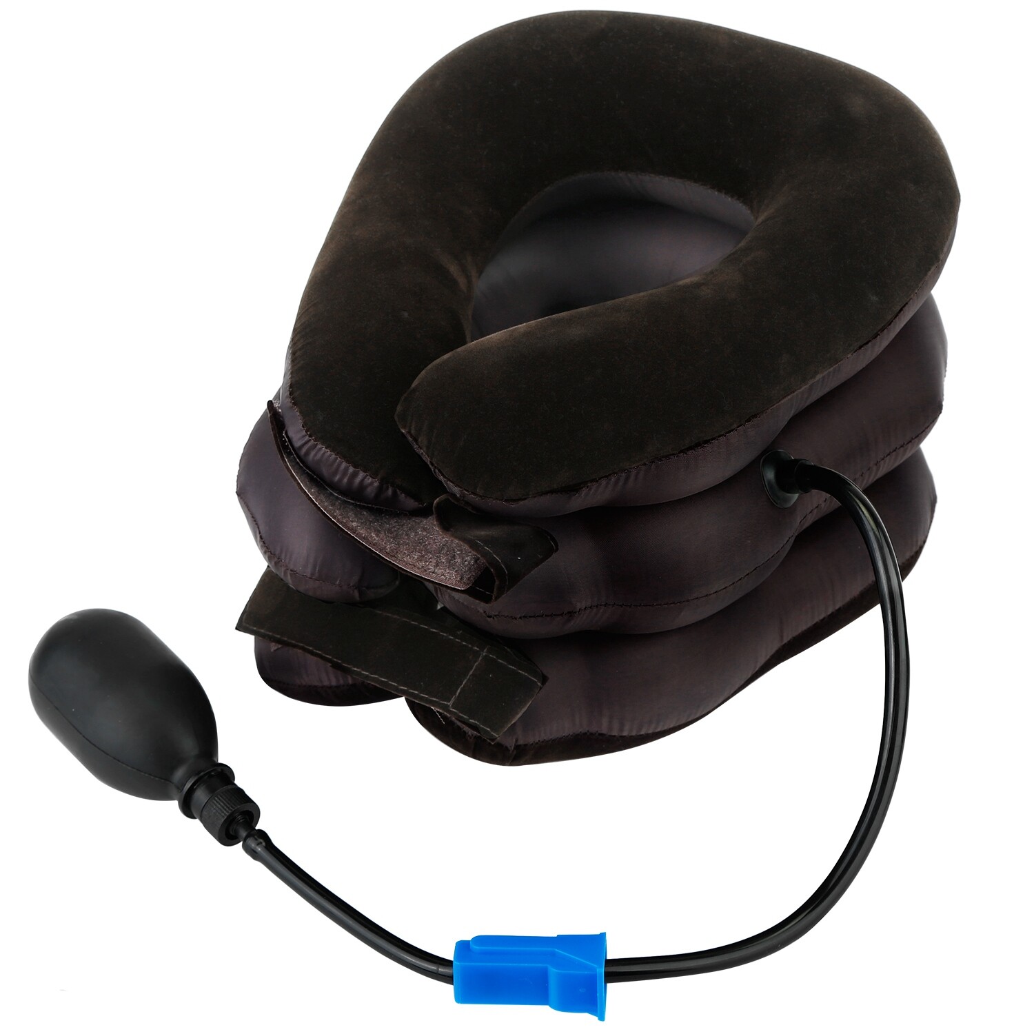 Air Inflatable Cervical Traction Neck Pillow–Headache Shoulder Pain Relief Brace
