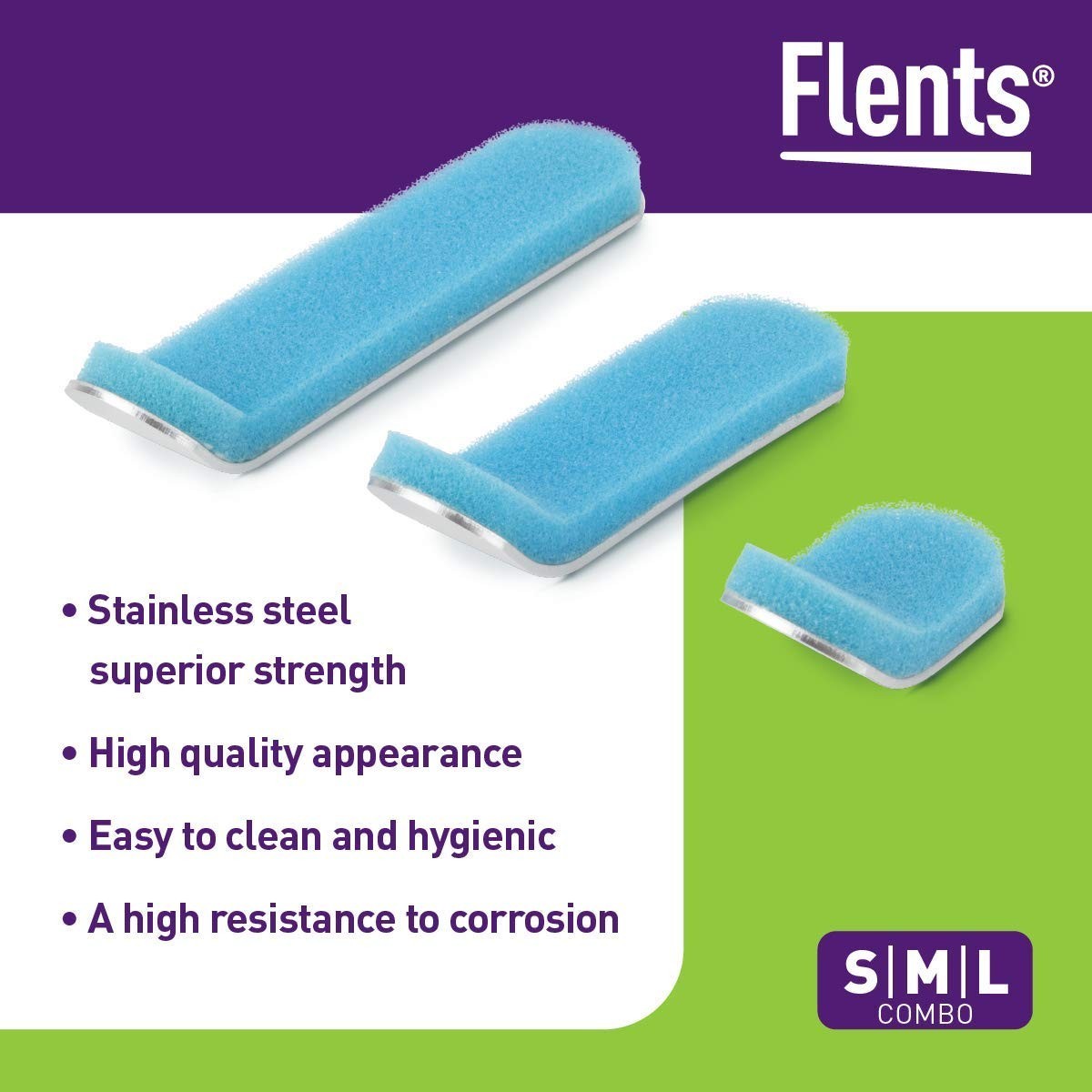 Comfortable Foam-Padded Finger Splint Set – Ideal for Injury Recovery, 3 Sizes