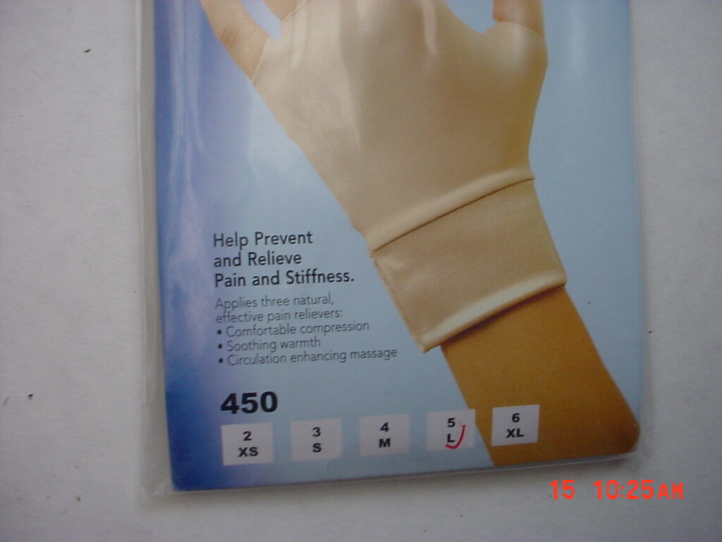 2 Pairs Occunomics Support Gloves 450-5L