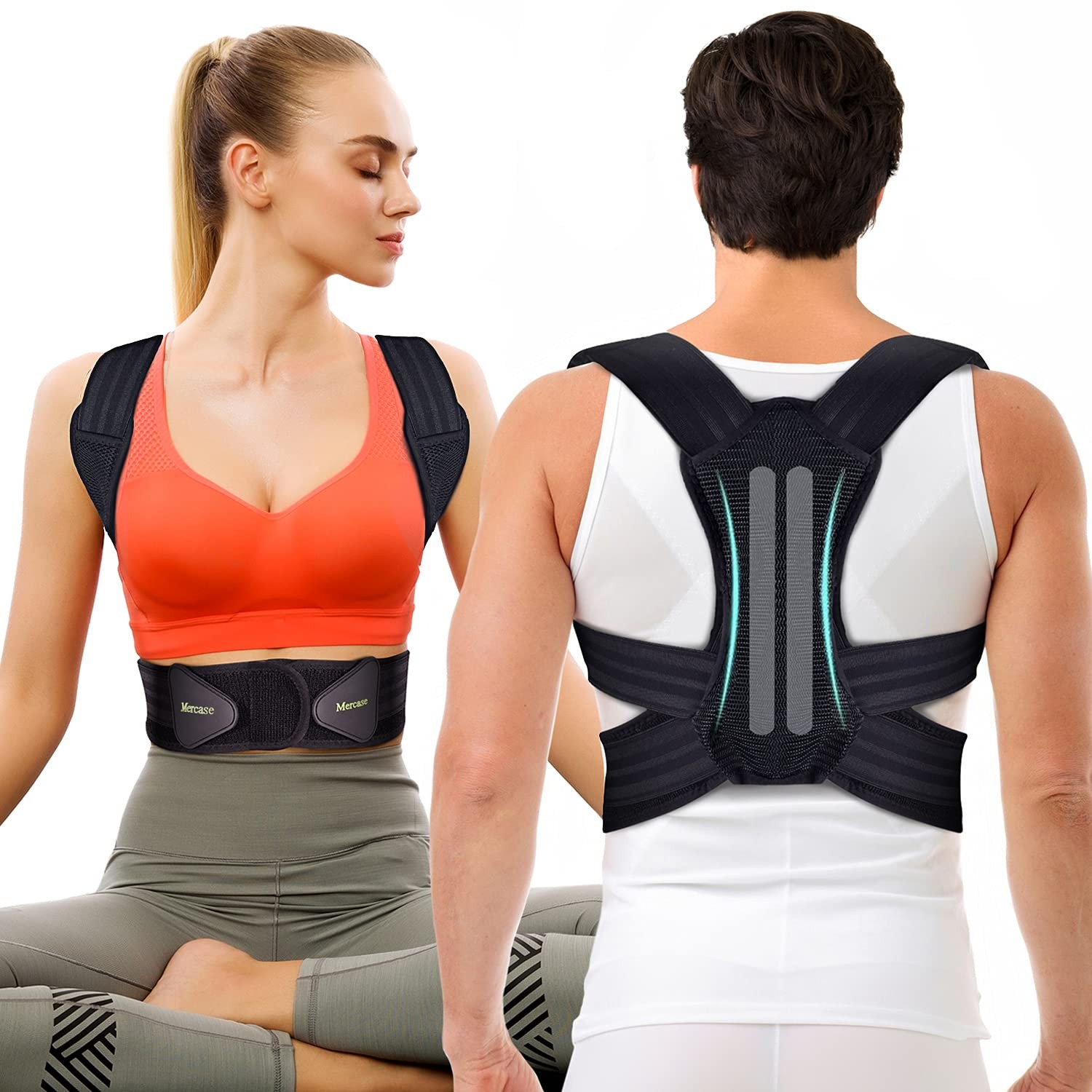 Mercase Professional Posture Large (Pack of 1), 32″-39″ Under bust L
