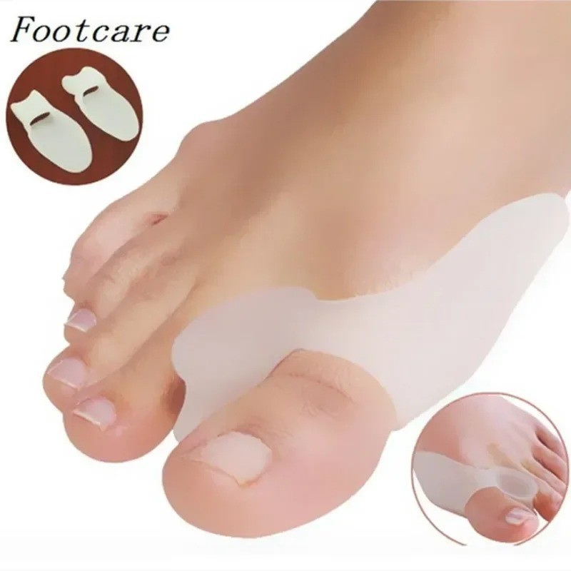 Silicone Gel Toe Separator & Bunion Corrector – Little Toe Protector Thumb Valgu