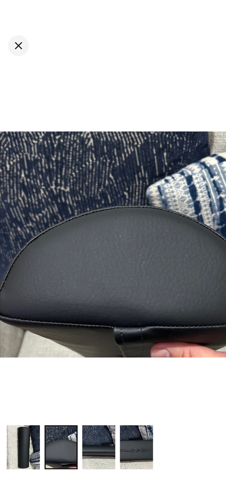 Half Moon Pillow for Leg Elevation | Ankle Knee Neck and Lumbar Support Bolster