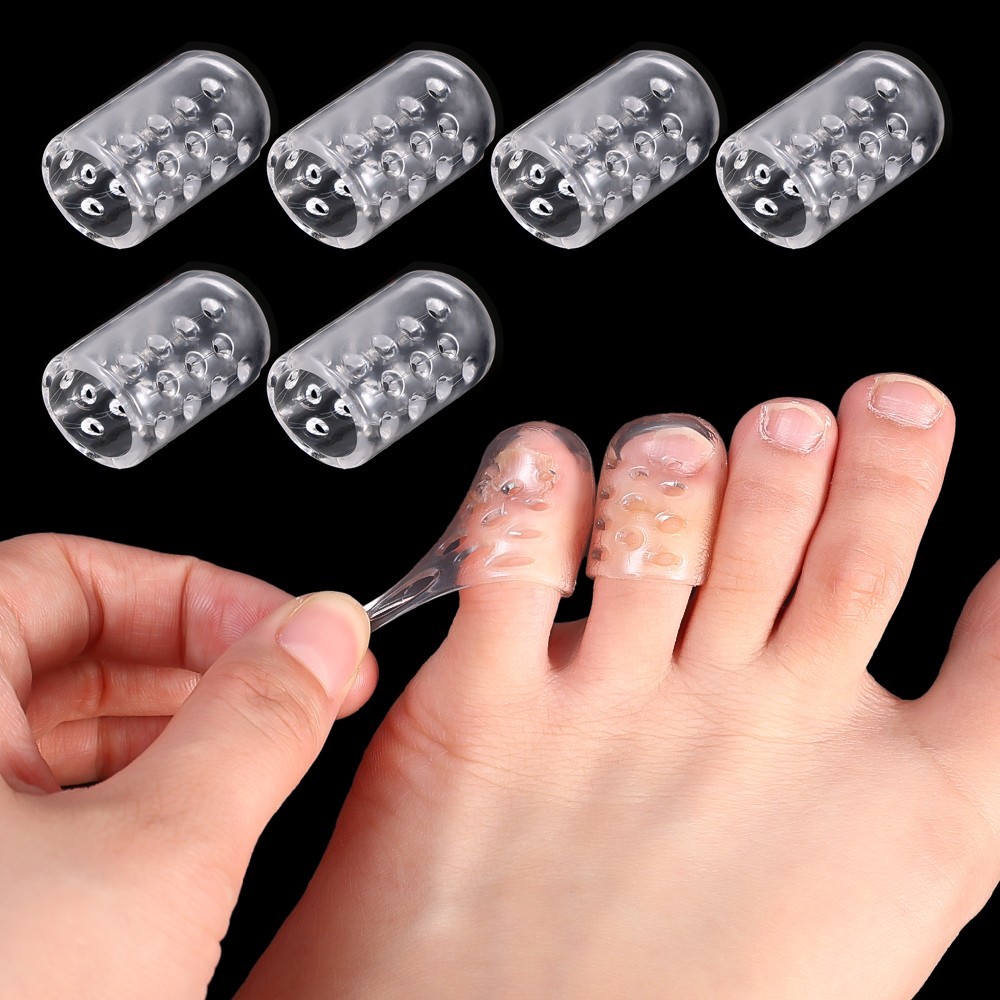 20PCS Breathable Big Toe Caps Protector Sleeves Relief Corn Blister Friction