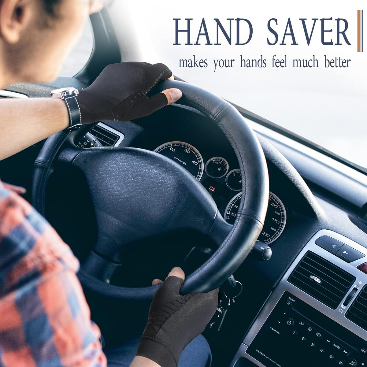 Copper Arthritis Compression Gloves Hand Support Pain Relief Joint Self Care USA