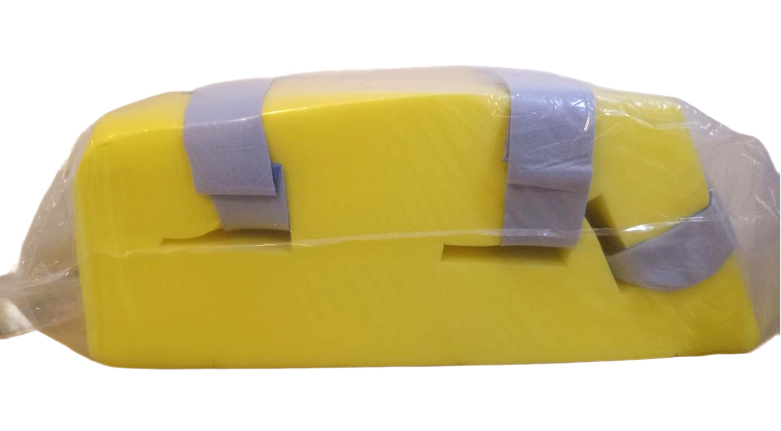 DeRoyal Memory Foam Leg Elevation Pillow Yellow M60-015 34x14x14 High Density