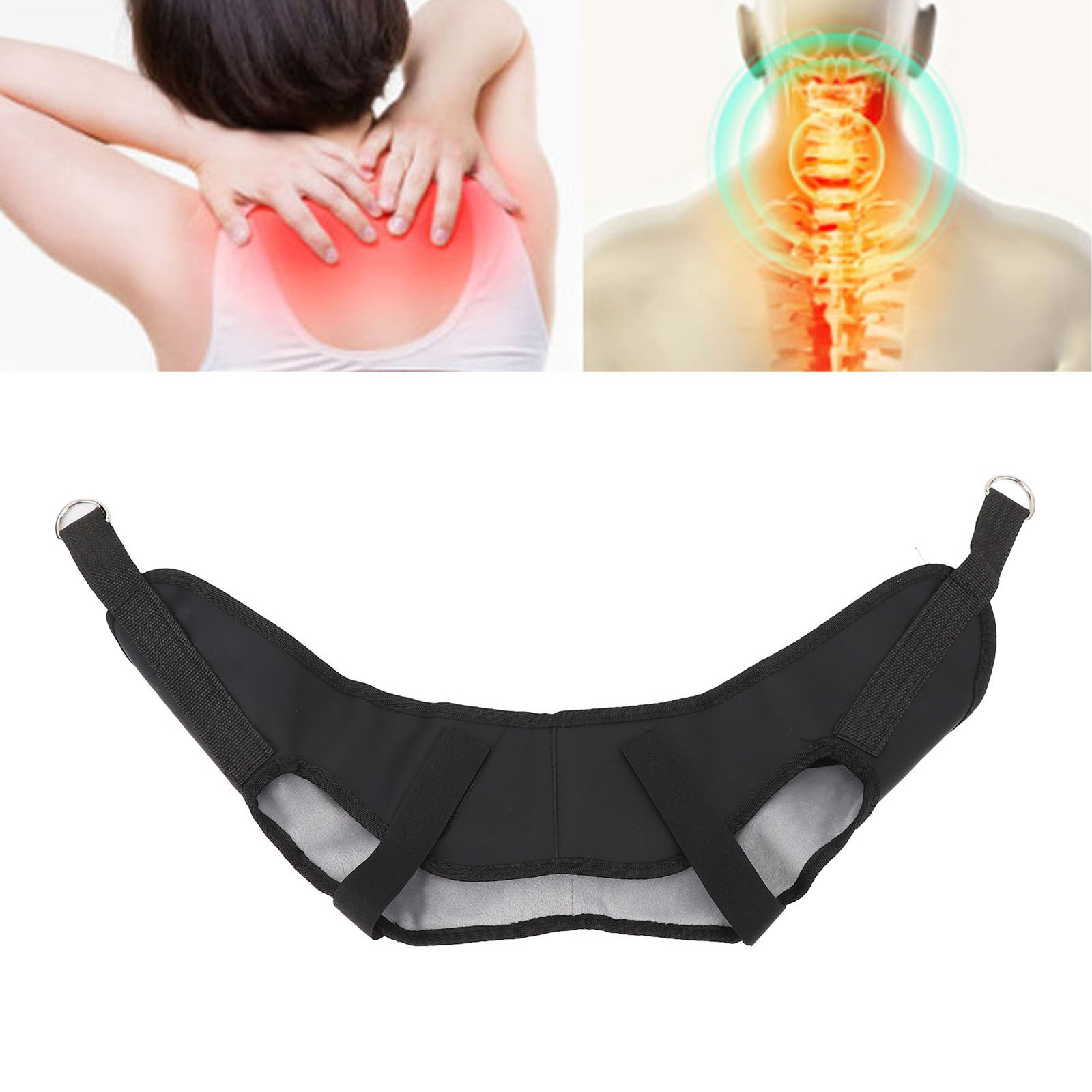 Neck Cervical Traction Belt High Density Webbing Neck Stretcher Hammock With
