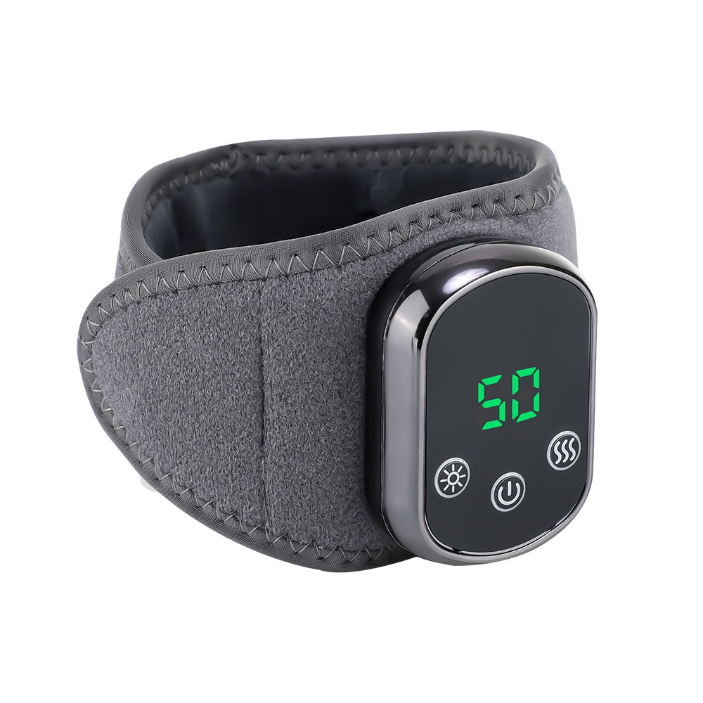 1/2x Electric Heating Wrist Guard Warm Hot Compress Wrist Brace Massage 3 Modes