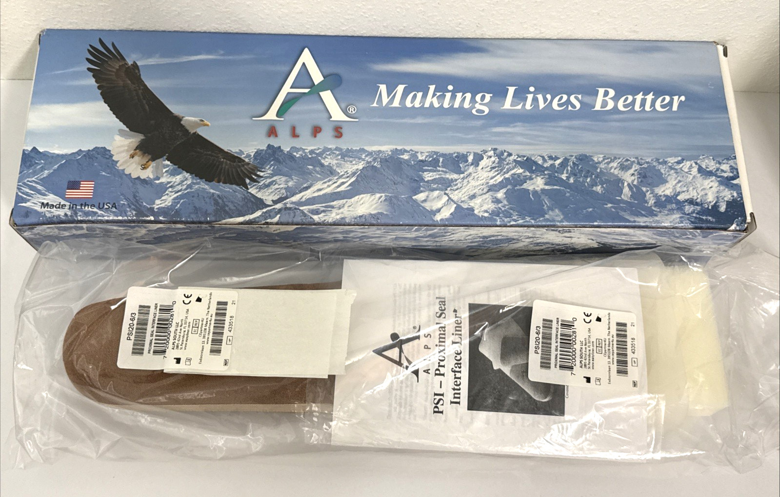 ALPS High Performance EasySleeve PSI-Proximal Seal Interface Liner (PS120-6/3)