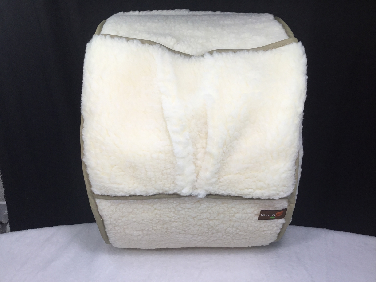 Vintage Leachco Leg Elevation Half Circle Under Knees Cushion Wedge Pillow