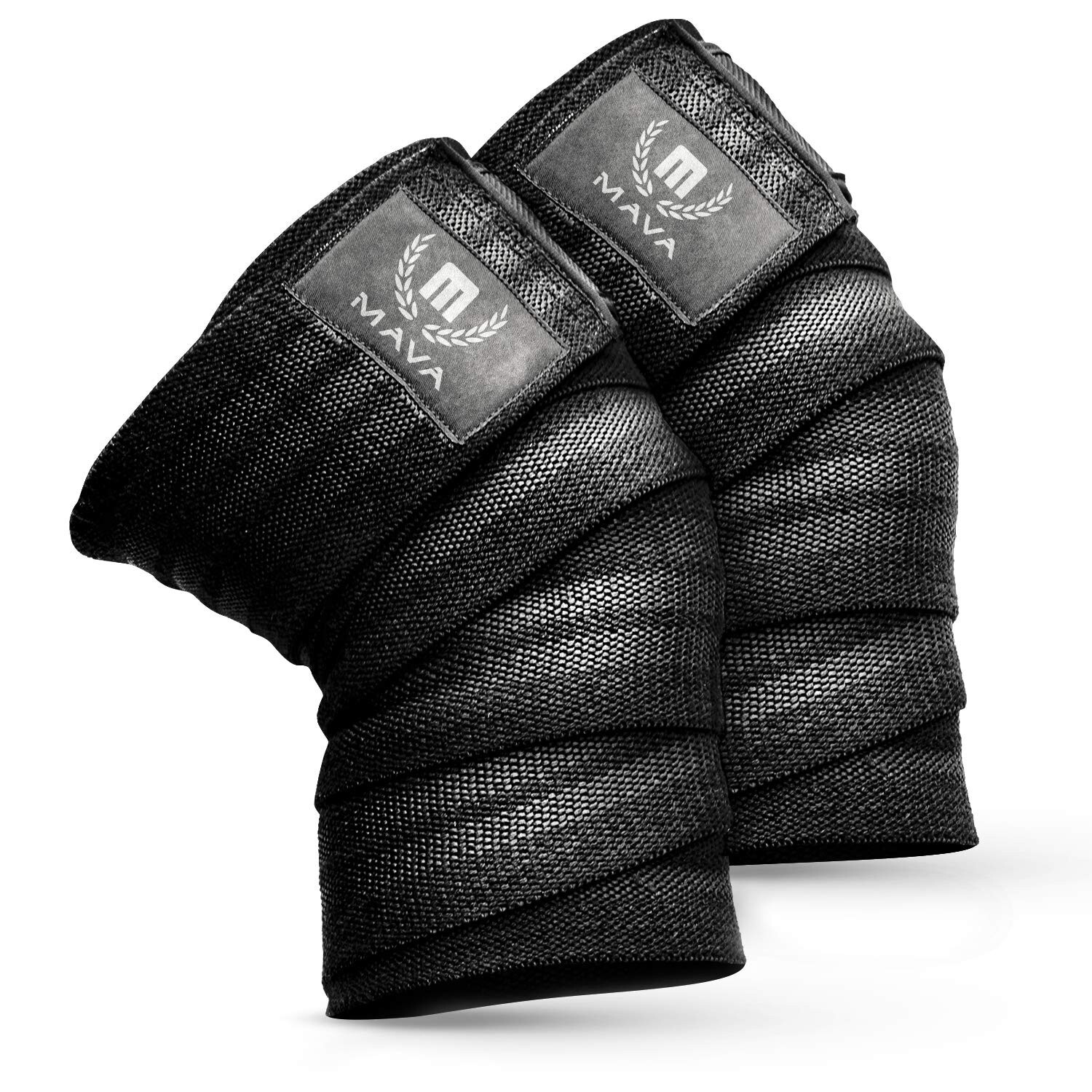 Mava Sports Knee Wraps (Pair) for Men & Women | Ideal for Cross Training, WOD…