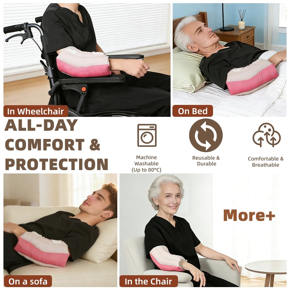 Elbow Pads for Bedridden Patients & Elderly Care – Soft Elbow Protectors to P…