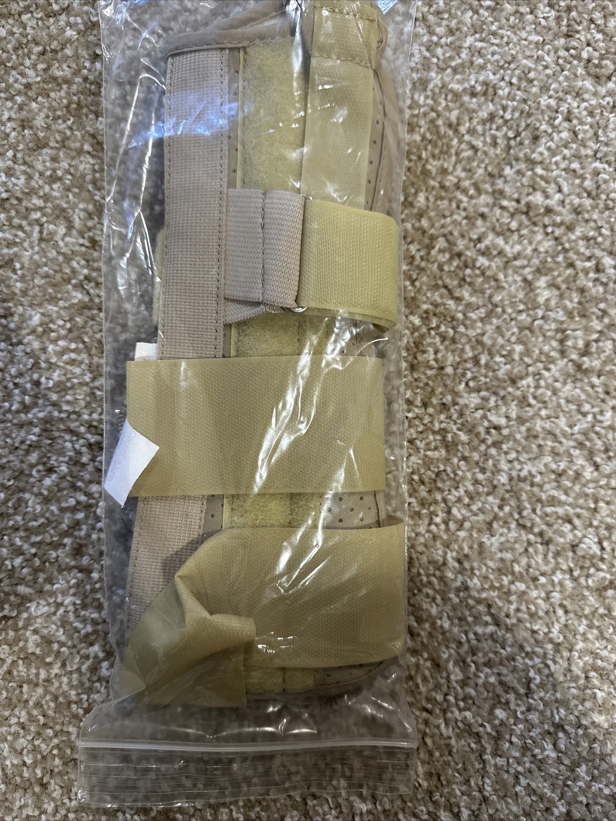 Alex Perforated Wrist & Forearm Support- Left- MEDIUM – Beige