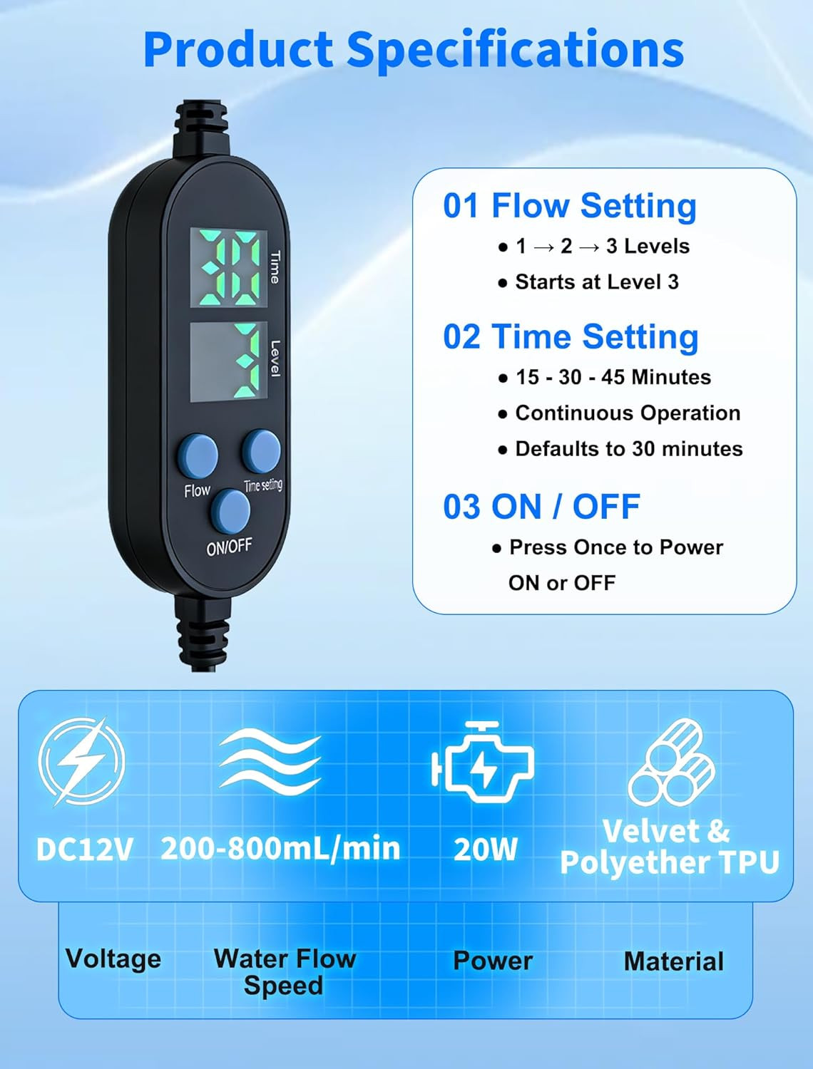 Cold Therapy Machine for Hip Pain Relief with Pressure Regulator
