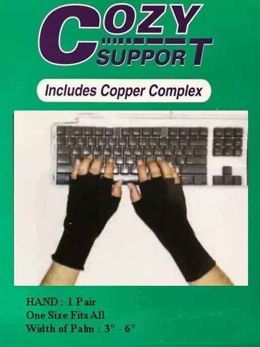 COZY SUPPORT Hand Support with Real Copper, Made in Japan