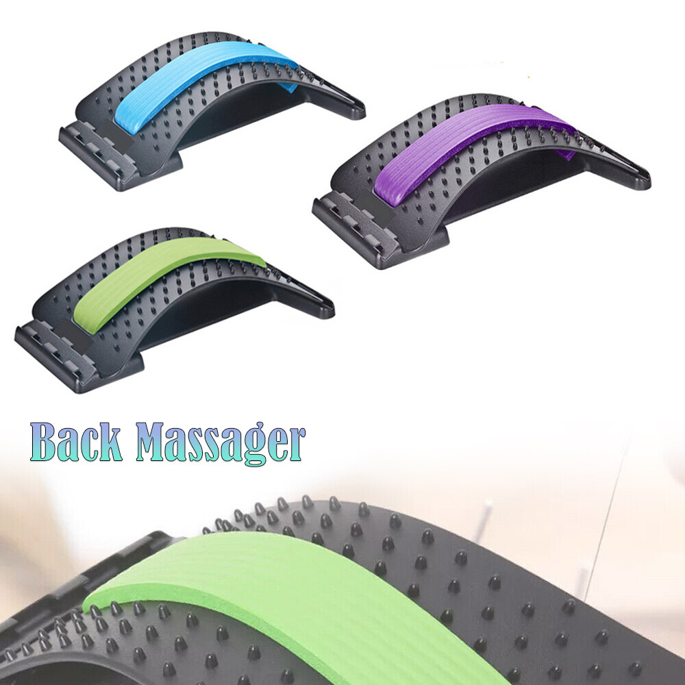 Back Stretcher for Lower Back Pain Relief, Back Cracking Device Multi-Level
