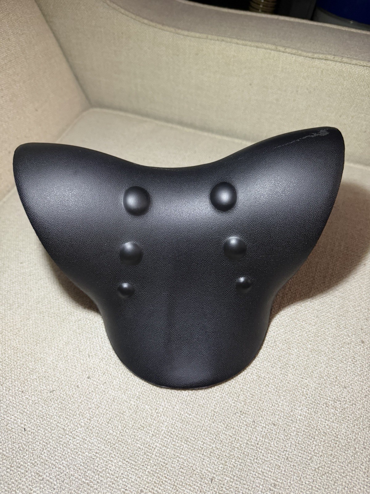 Cervical Neck Traction & Stretching Device Black – Chiropractor Neck Relaxer