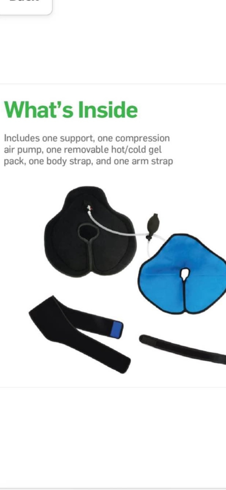Advanced Left Or Right Shoulder Support W/ Hot & Cold Compression