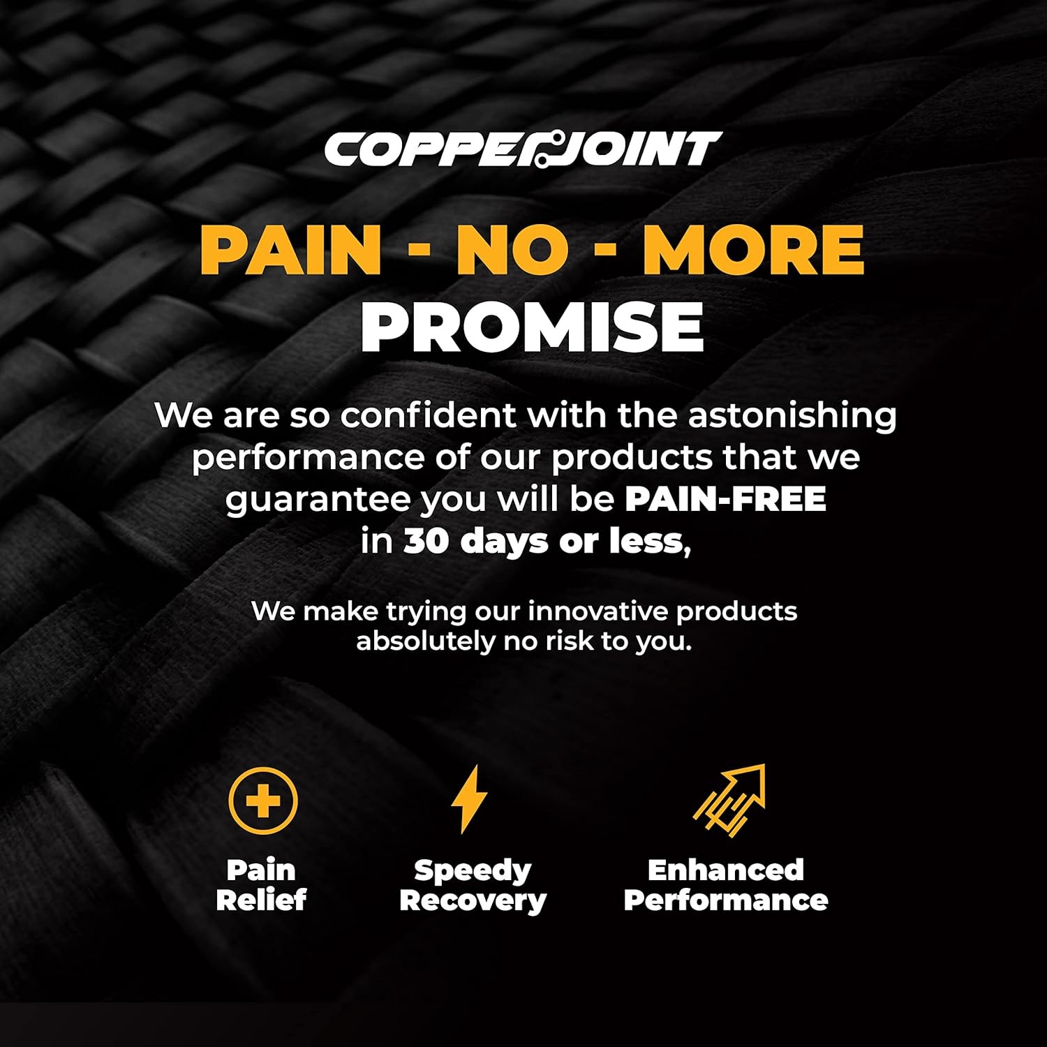 CopperJoint Copper Hip Brace For Sciatica Pain Relief – One Size, Black