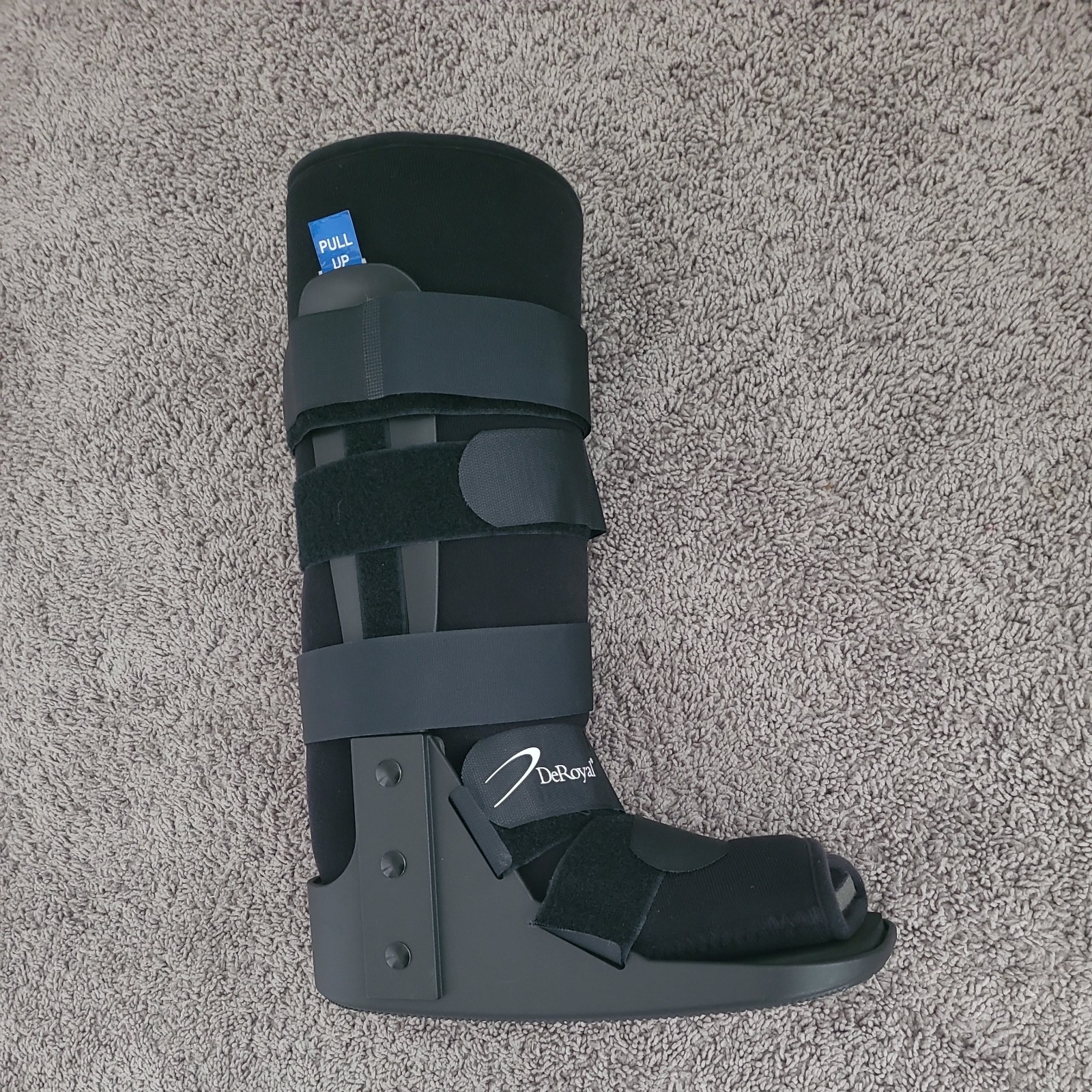*1-Pack* DeRoyal Tracker EX Walker Closed Heel With Wide Foot Plate X-Large