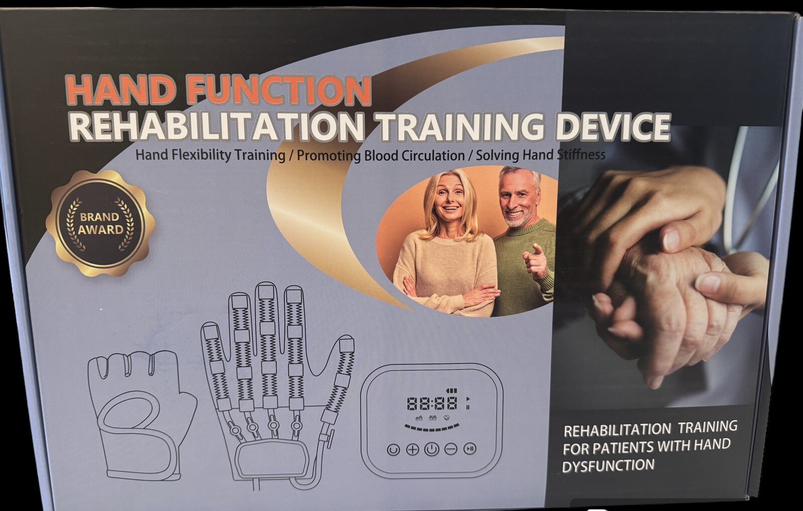 Hand Function Rehabilitation Training Device – Hand Flexibility Training Size L