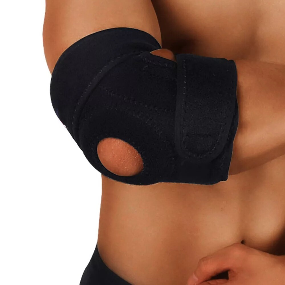 Women Men Sports Elbow Brace Support Arthritis Tendonitis Arm Joint Pain Straps