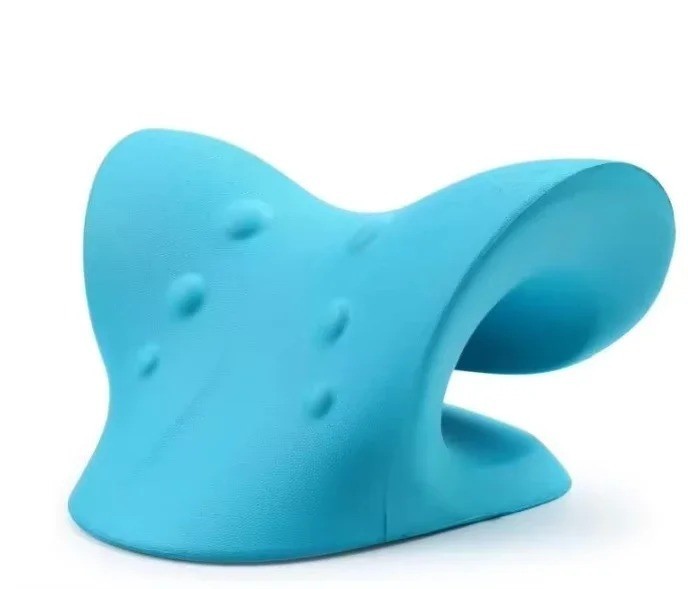 Cervical Neck Stretcher Pillow Traction Support Massage Relaxation Device