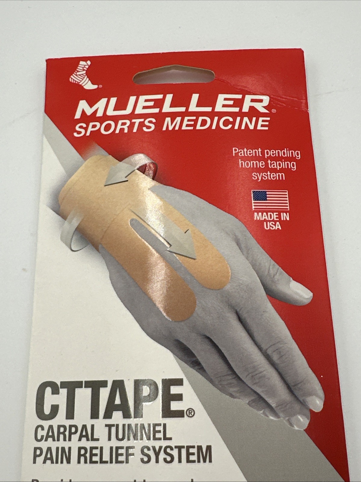 Mueller Carpal Tunnel Pain Relief System: 3 applications / fits 4 in. to 9.75 in