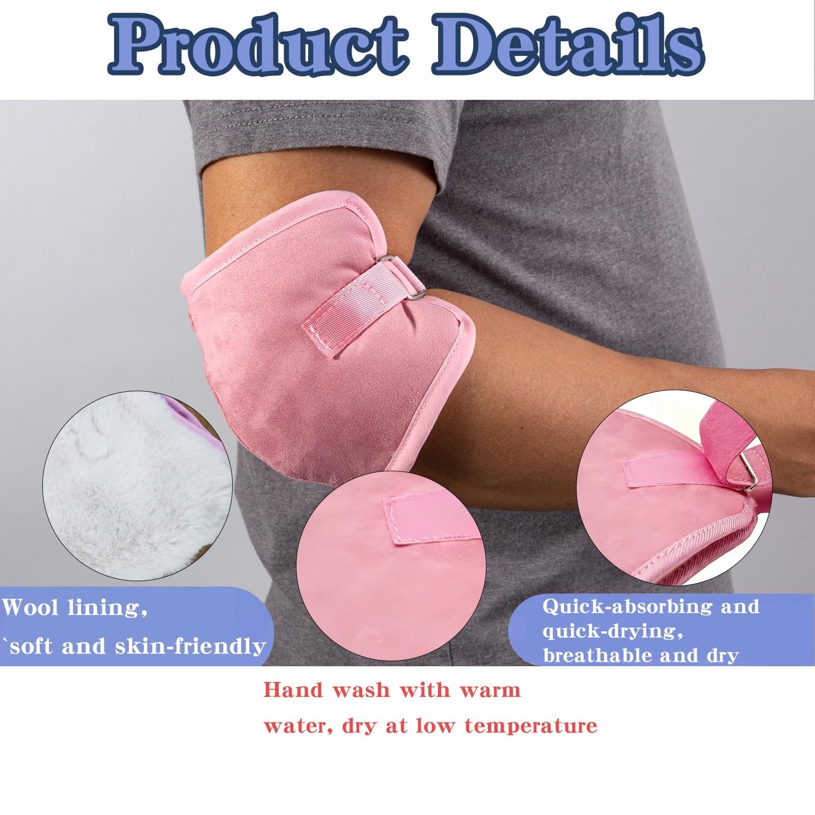 Elbow Pads for Men Women Pressure Sores & Bedsores, Universal Size