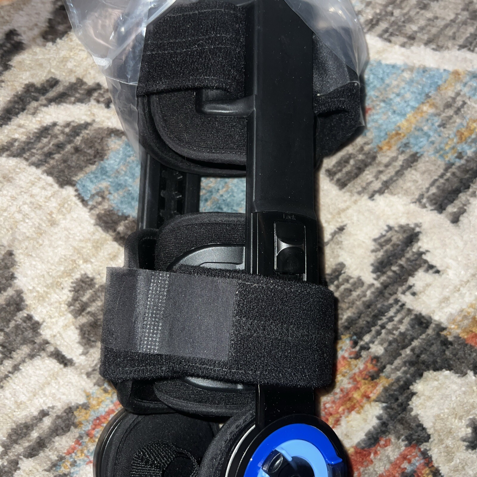 Orthomen Hinged ROM Knee Brace Post Op Knee Brace for Recovery Stabilization