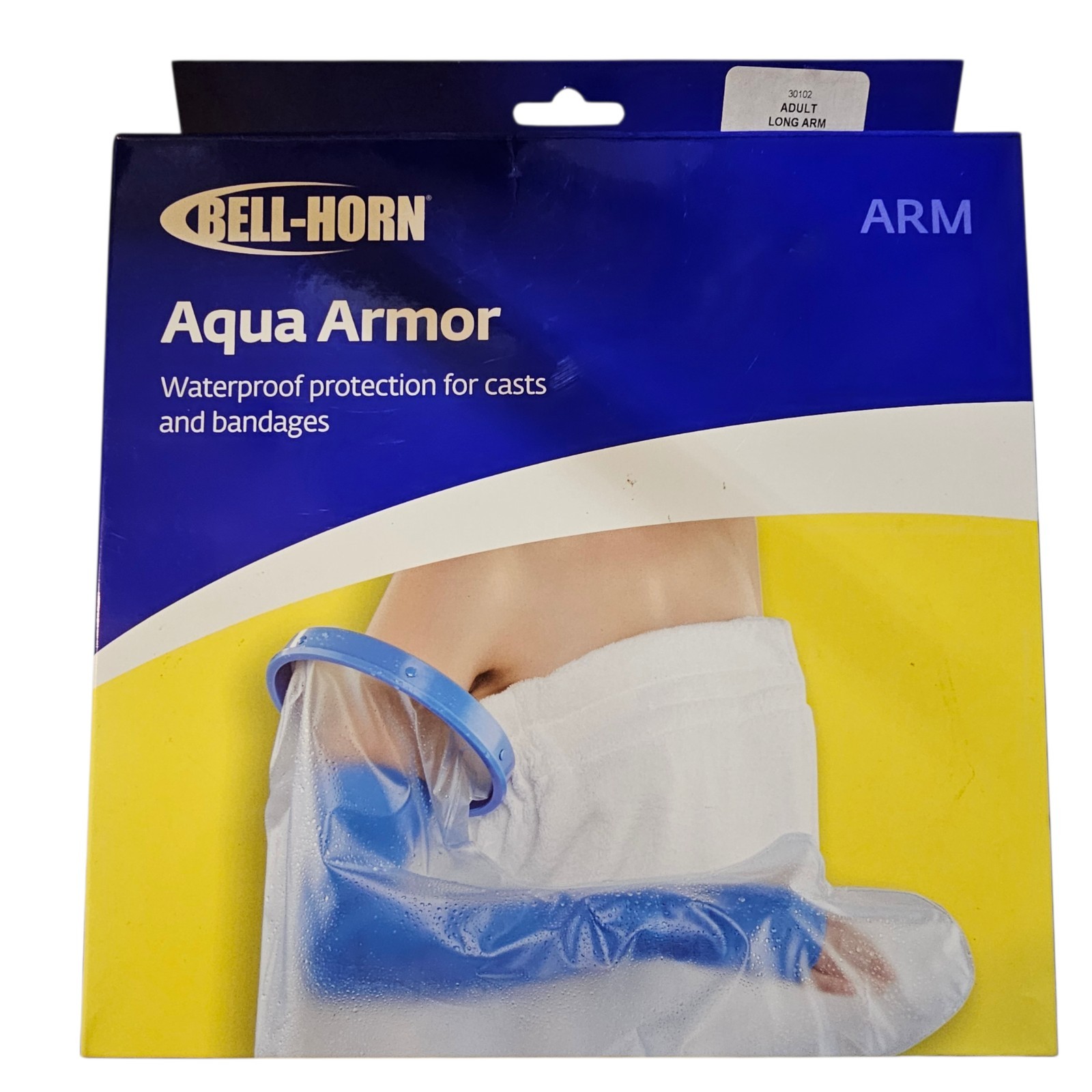 Bell-Horn Aqua Armor Cast And Bandage Waterproof Protector Adult Long Arm 39″