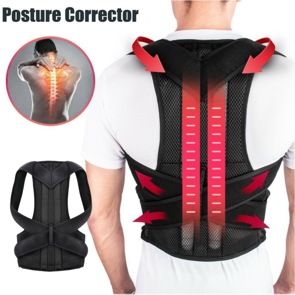 Full Back Brace Posture Corrector for Men and Women Back Support Back shoulder