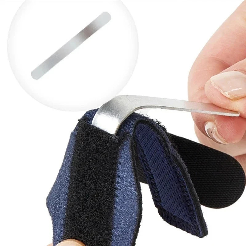 Toe Straightener Hammer Toe Corrector Brace Splint Wrap Broken Fingers Bandage
