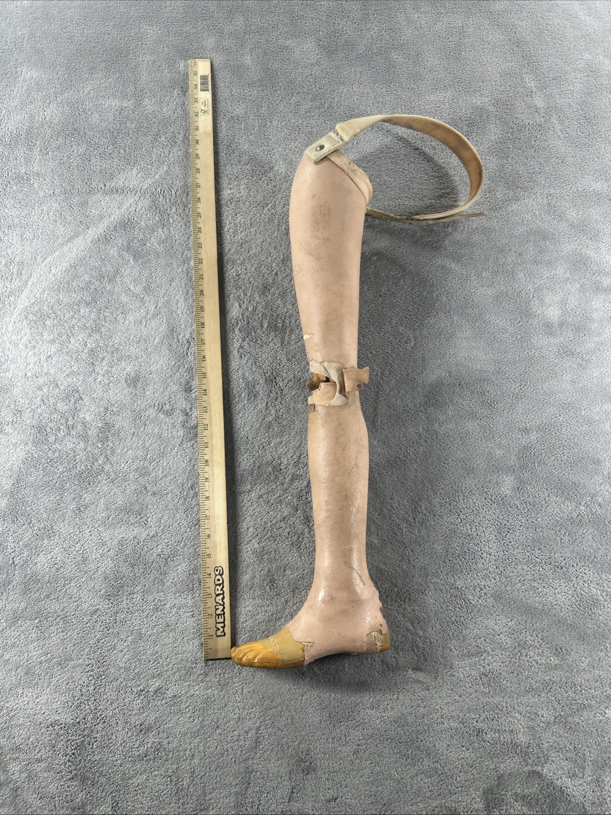 Vintage Left Above Knee Prosthetic Leg Please Read