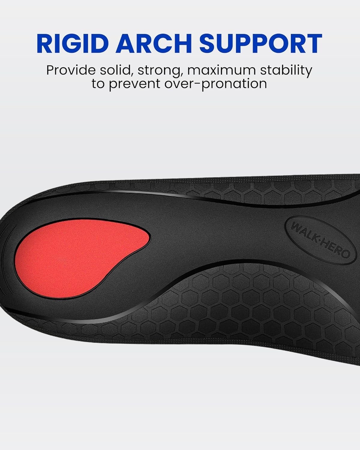 Arch Support Inserts for Men and Women – Plantar Fasciitis Insoles with Max C