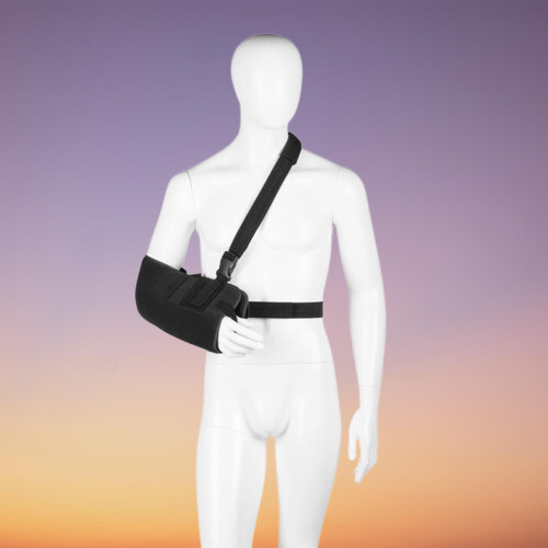 Ottobock Omo Immobil Arm Sling Black 50A8=L Size Large Unisex Adult