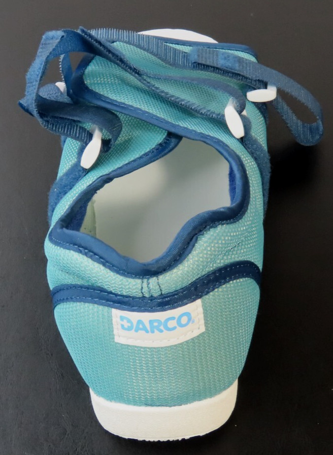 Darco MedSurg Navy Blue Post-Op Shoe Large Hook and Loop