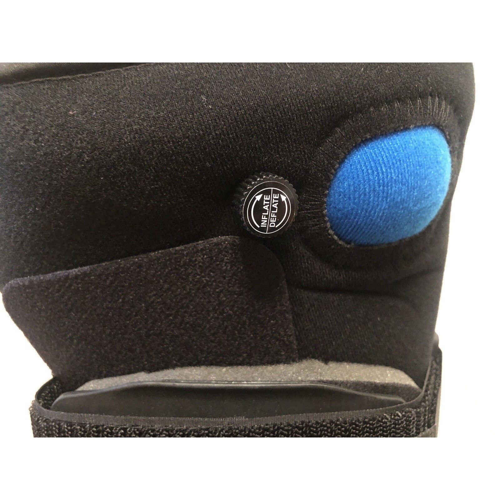 UNITED ORTHO Short Air Cam Walker Fracture Boot Black Medium MD *READ