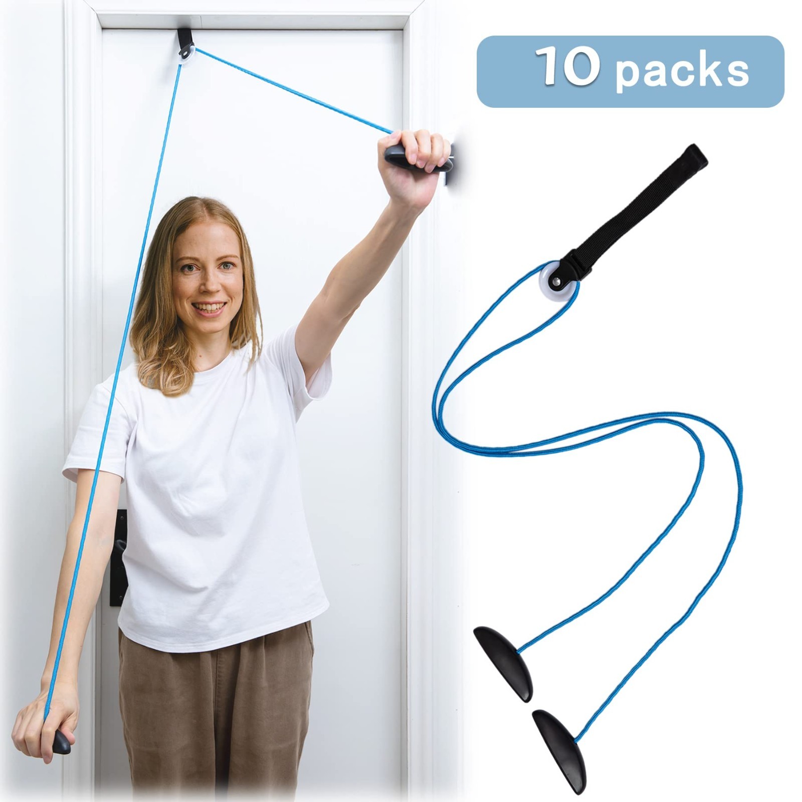 Shoulder Pulley Exercise System for Physical Therapy – Relieve Pain & Aid Recove