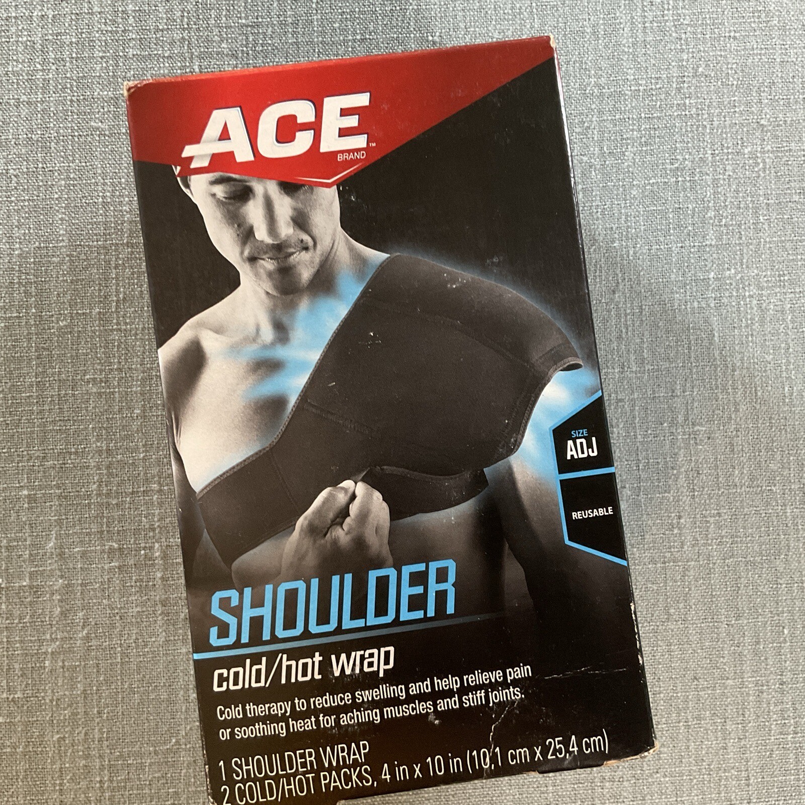 ACE Adjustable Reusable Shoulder Wrap Cold/Hot Therapy L5D