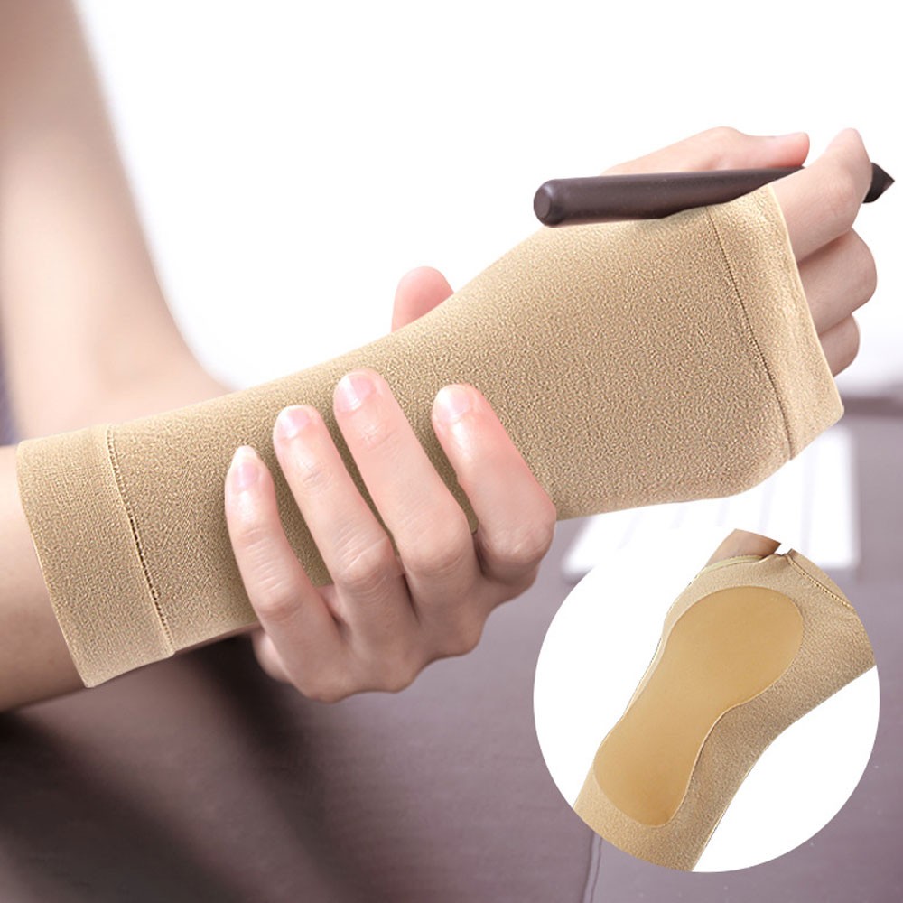 Arthritis Gloves Wrist Support Joint Pain Relief Elastic Corrector Wristband x1