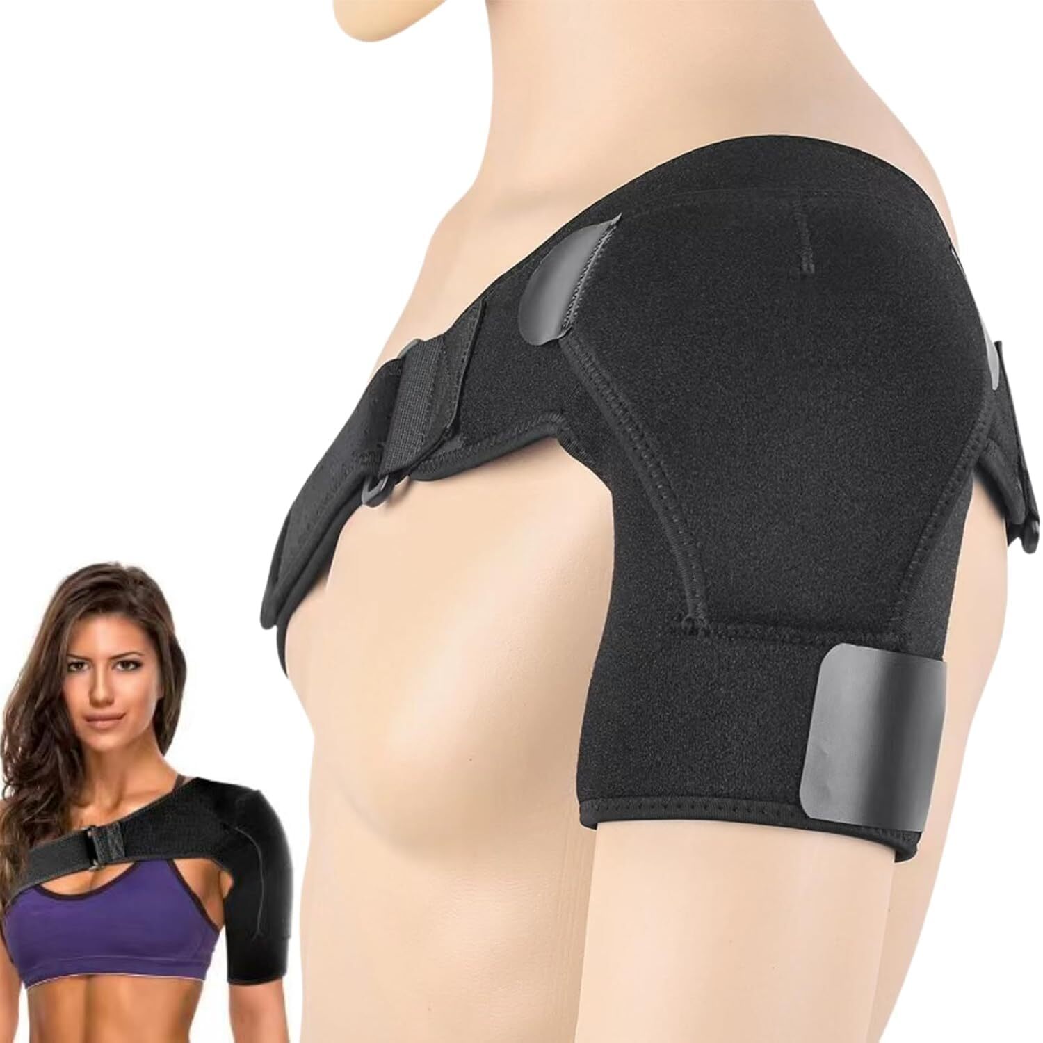 Compression Shoulder Brace Shoulder Support For men And Women Adjustable
