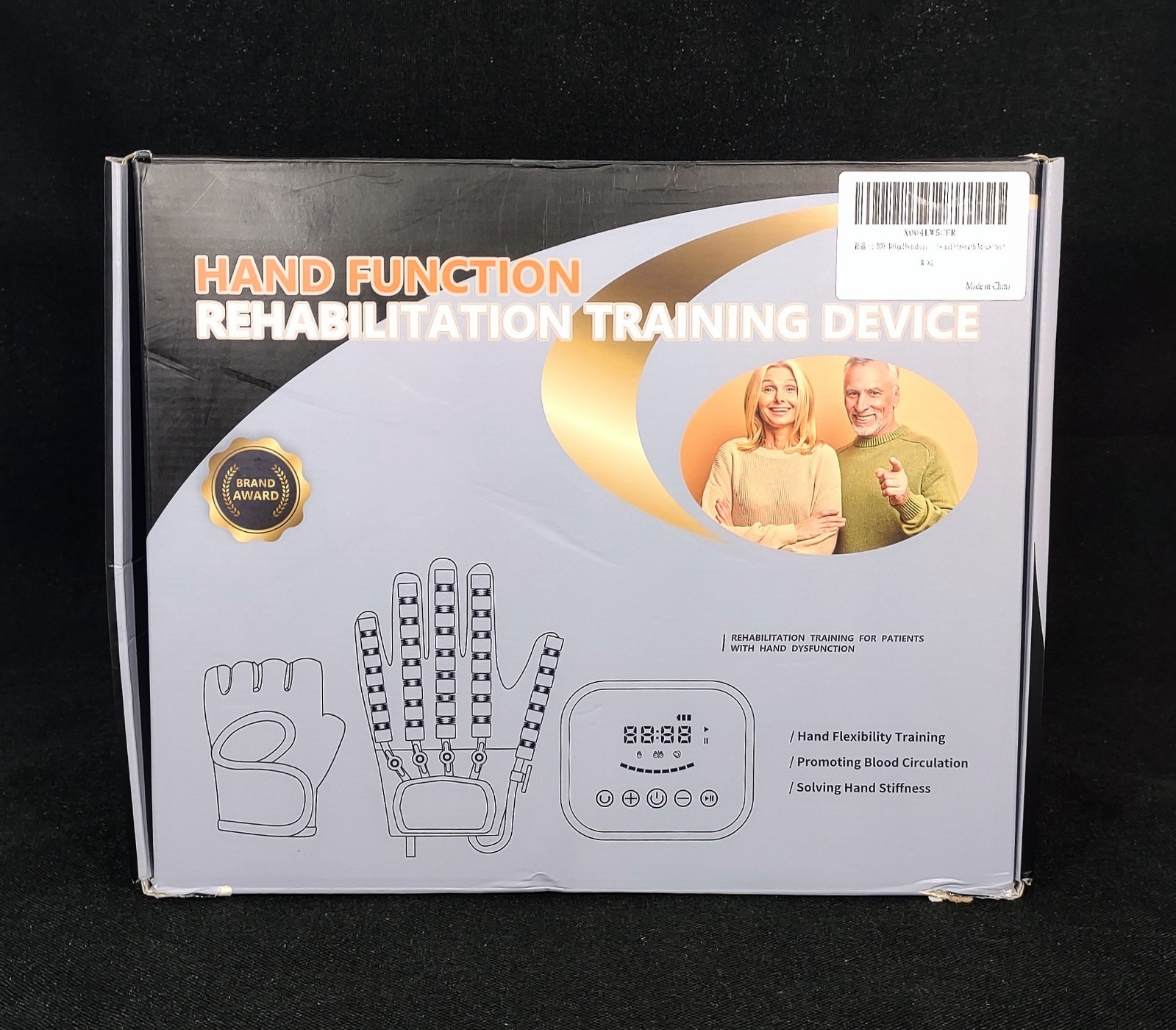 Hand Function Rehabilitation Robot Gloves Finger Hemiplegia for RIGHT HAND XL