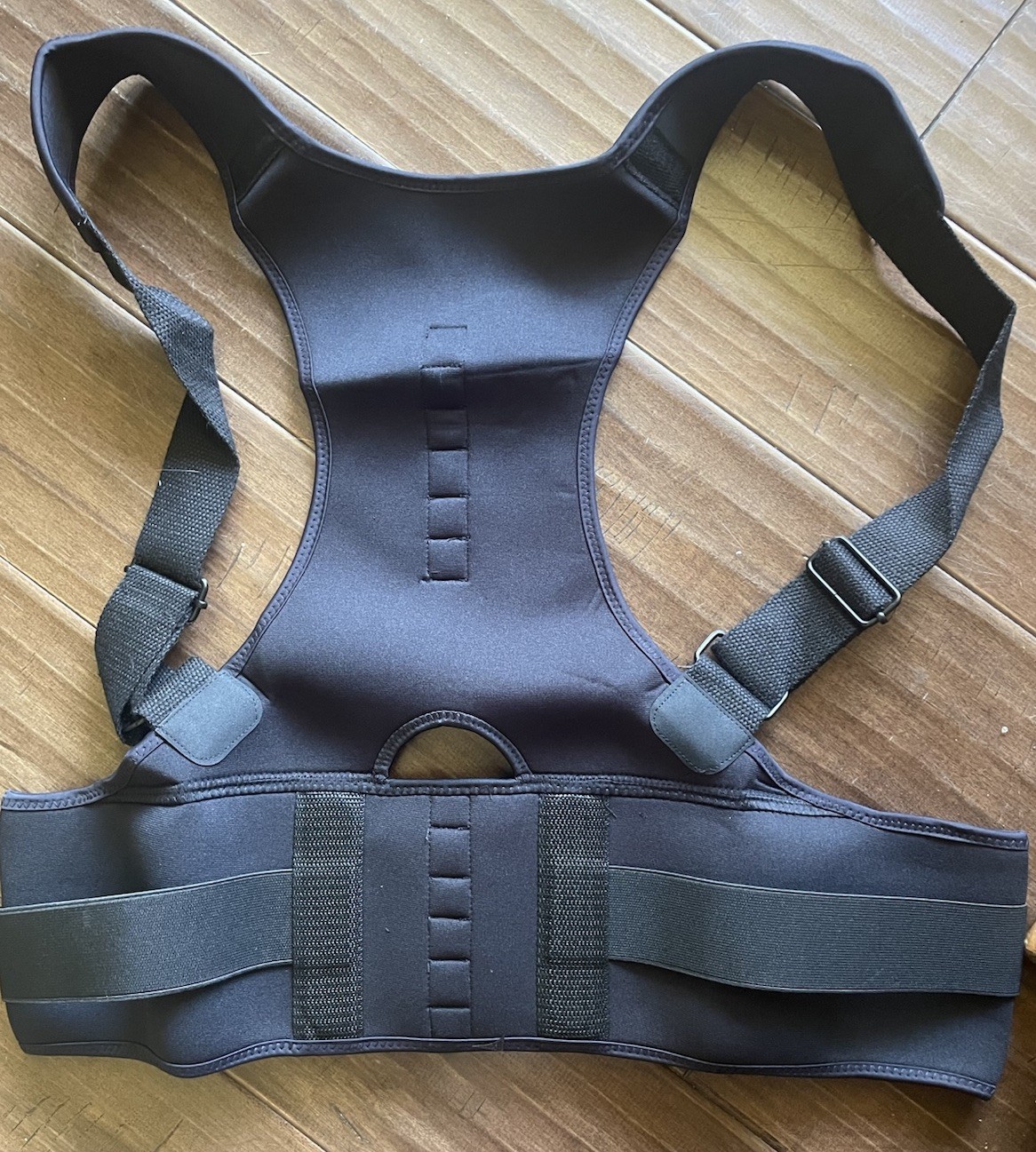KIWI RATA Magnetic Posture Corrector Back Brace Support Belt Pain Relief XXL