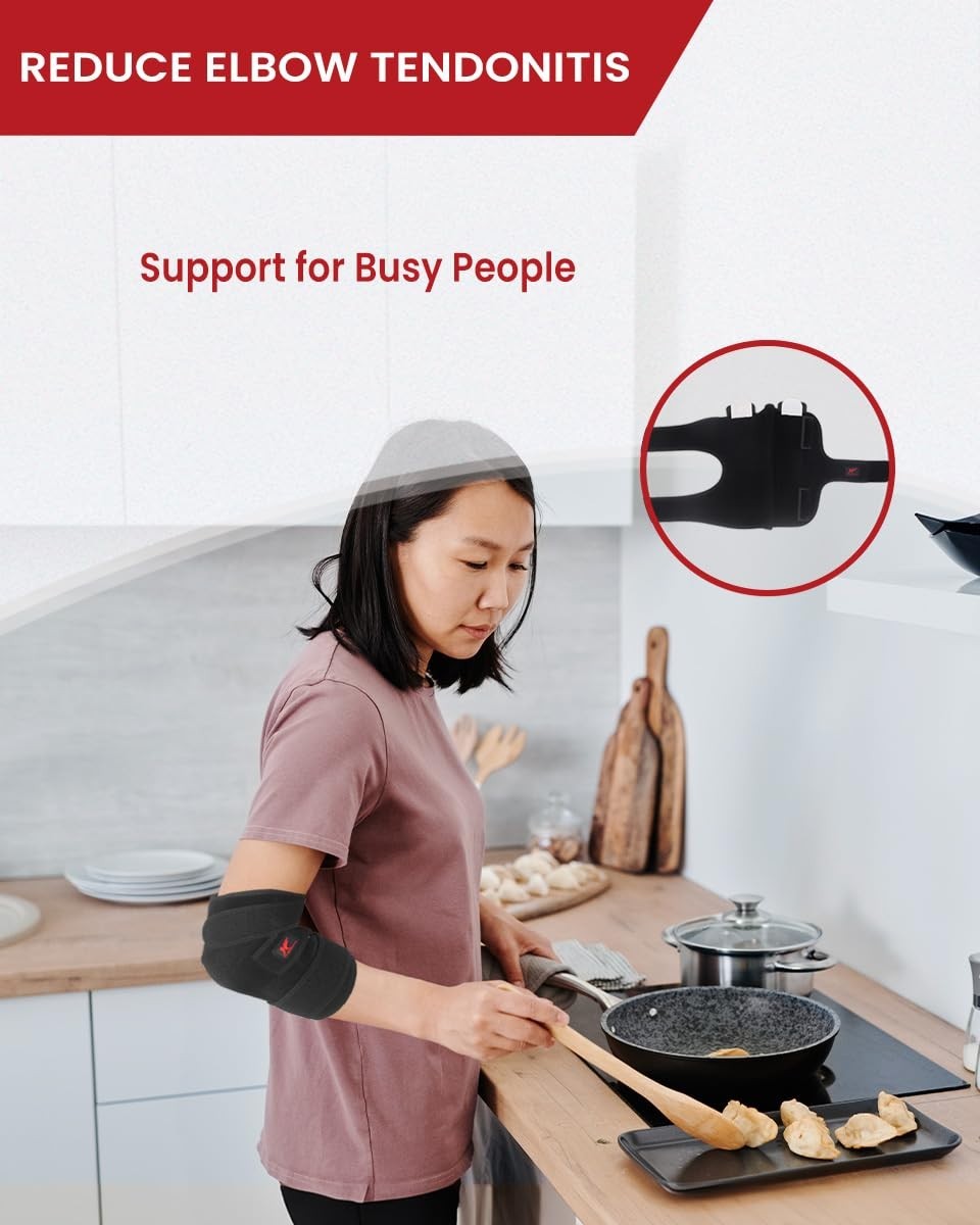 Comfortable Elbow Brace for Night Sleep, Cubital Tunnel Relief, Ulnar Nerve Supp
