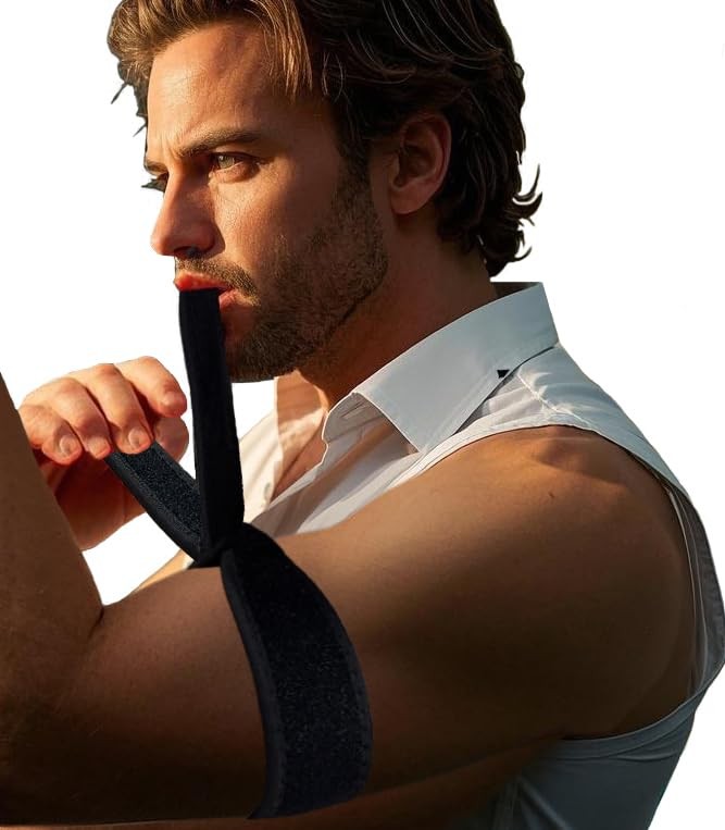 ONETOZERO Upper Arm Compression Support Brace Band for Pain Relief, Bicep Com…