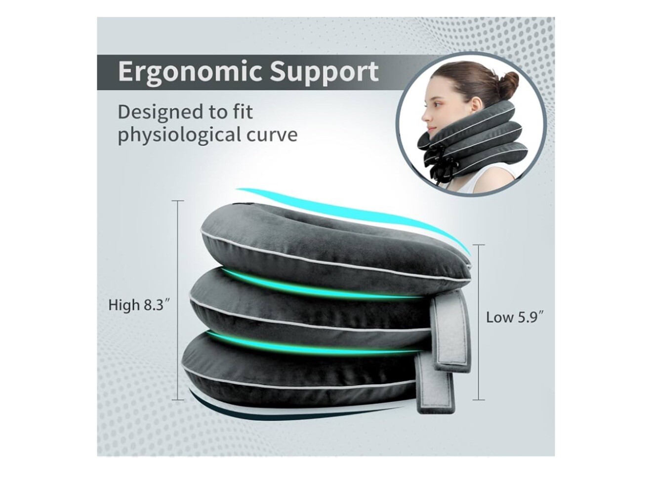 S Cervical Neck Traction Device for Neck Pain Relief