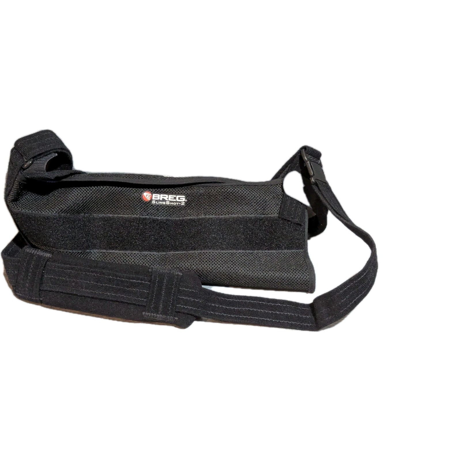 BREG Slingshot 2 Arm Shoulder Sling Support Size Medium SLING ONLY Black Medica