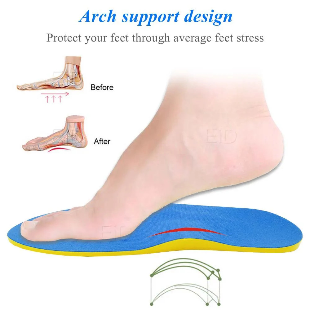 O/X leg Correction Orthopedic Insoles Shoe Inserts for Arch supports Foot Al
