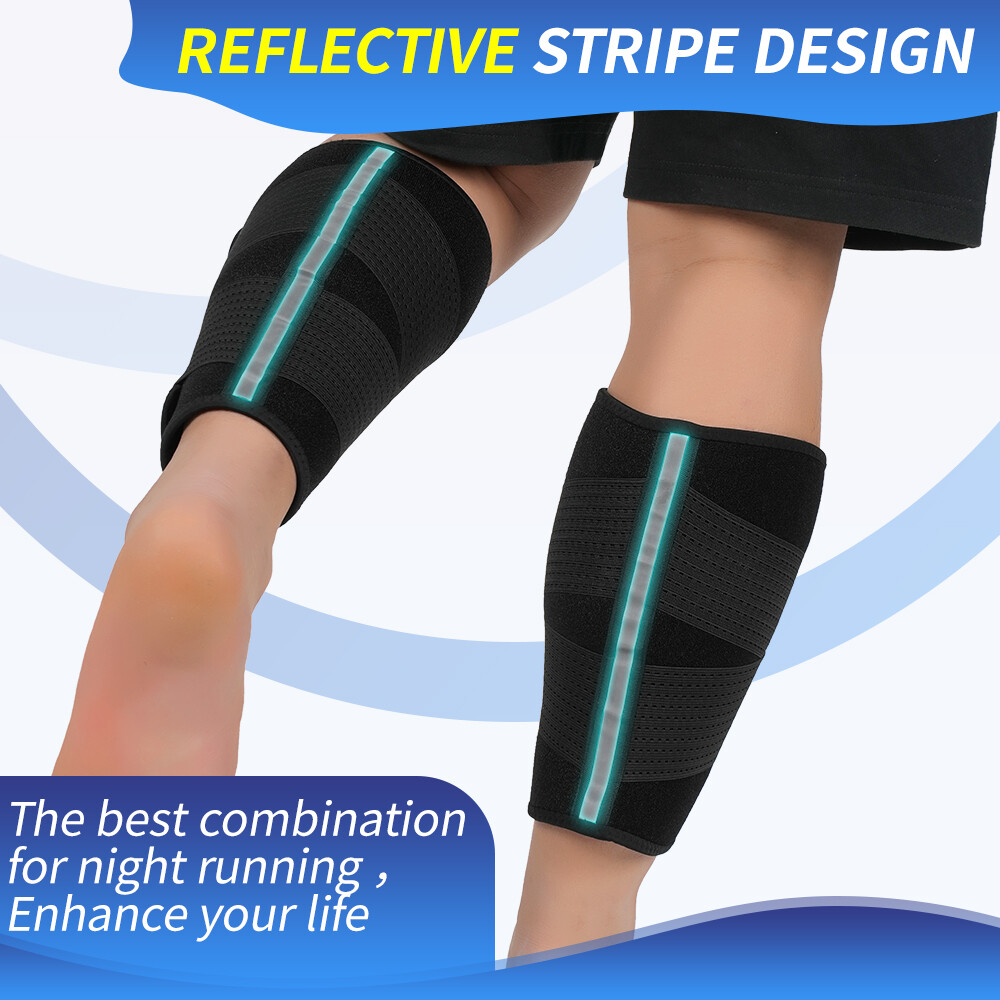CFR Calf Brace Compression Shin Splint Sleeve Calf Support Leg Wrap Pain Relief
